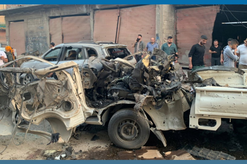 Quatre (4) morts dans une attaque au drone dans l'est de la Syrie Quatre (4) morts dans une attaque au drone dans l'est de la Syrie