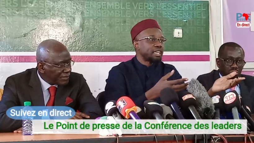 Ousmane Sonko au président de l'Union des magistrats: « Vous n'êtes ni Dieu ni des prophètes » Ousmane Sonko au président de l'Union des magistrats: « Vous n'êtes ni Dieu ni des prophètes »