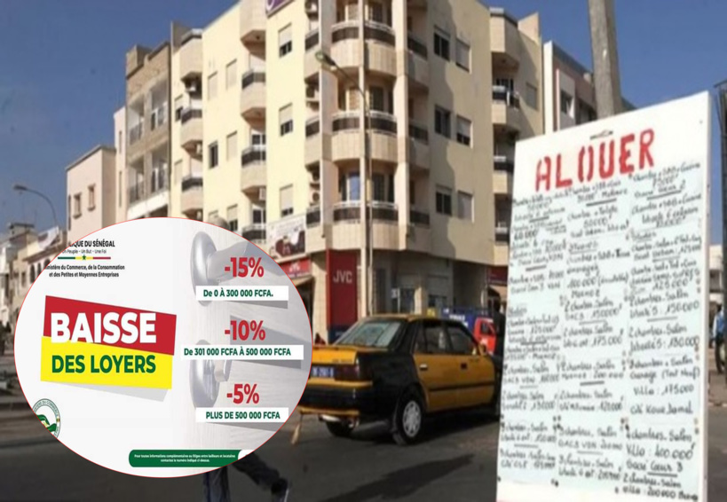 Dakar : la loi sur la baisse du loyer crée une « guerre » entre locataires et bailleurs Dakar : la loi sur la baisse du loyer crée une « guerre » entre locataires et bailleurs