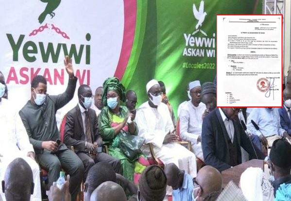 Parcelles Assainies: le préfet de Dakar autorise le Giga Meeting de Yewwi ce mardi Parcelles Assainies: le préfet de Dakar autorise le Giga Meeting de Yewwi ce mardi