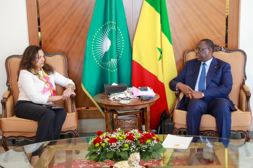 La sous-Secrétaire d’Etat américaine reçue par Macky Sall au Palais La sous-Secrétaire d’Etat américaine reçue par Macky Sall au Palais