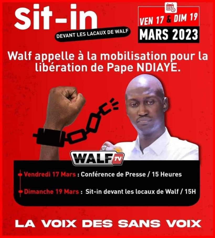 Affaire Pape Ndiaye : le groupe Walfadjri entame la "guerre" pour sa libération 