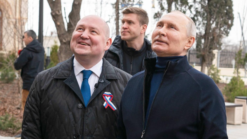 Ukraine: Vladimir Poutine à Marioupol pour une nouvelle visite symbolique Ukraine: Vladimir Poutine à Marioupol pour une nouvelle visite symbolique