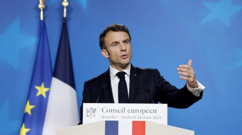 Retraites : "Nous continuons d'avancer, la France ne peut pas être à l'arrêt", affirme Macron Retraites : "Nous continuons d'avancer, la France ne peut pas être à l'arrêt", affirme Macron