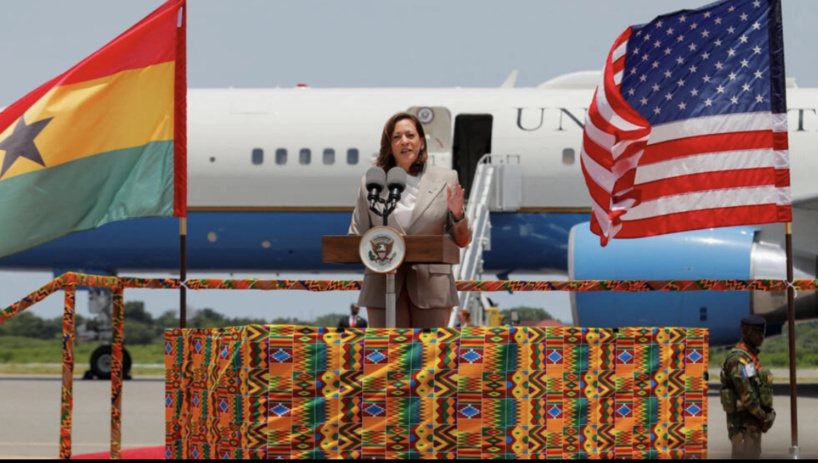 Ghana: la vice-présidente américaine Kamala Harris «très enthousiaste quant à l'avenir de l'Afrique» Ghana: la vice-présidente américaine Kamala Harris «très enthousiaste quant à l'avenir de l'Afrique»