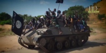 Des membres de Boko Haram dans une vidéo envoyée aux médias le 9 novembre. | AFP/HO