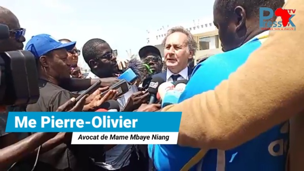 Me Olivier Sur avocat de Mame Mbaye Niang: "Les juges ont rendu une décision judiciaire mesurée"