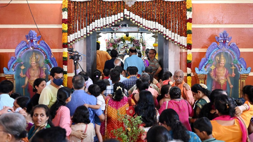 Inde: le bilan de l'effondrement d'un temple hindou passe à 35 morts Inde: le bilan de l'effondrement d'un temple hindou passe à 35 morts