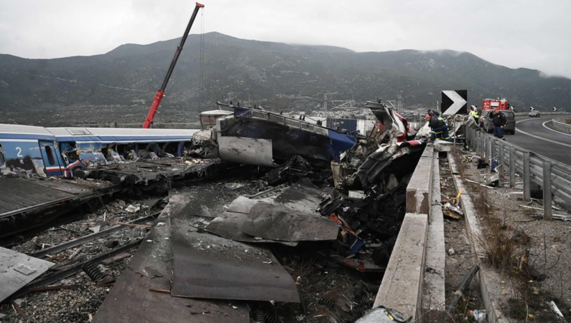 Catastrophe ferroviaire en Grèce: détention provisoire pour un inspecteur des chemins de fer Catastrophe ferroviaire en Grèce: détention provisoire pour un inspecteur des chemins de fer