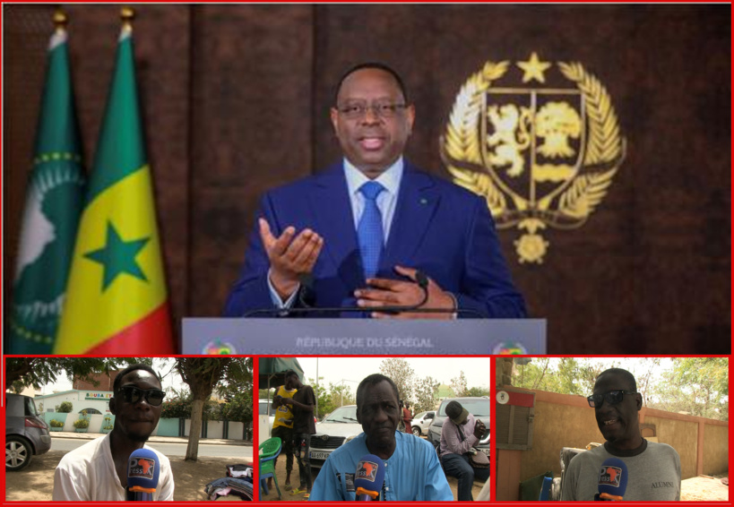 Discours à la nation de Macky Sall: la question du 3e mandat tient en haleine les Sénégalais Discours à la nation de Macky Sall: la question du 3e mandat tient en haleine les Sénégalais
