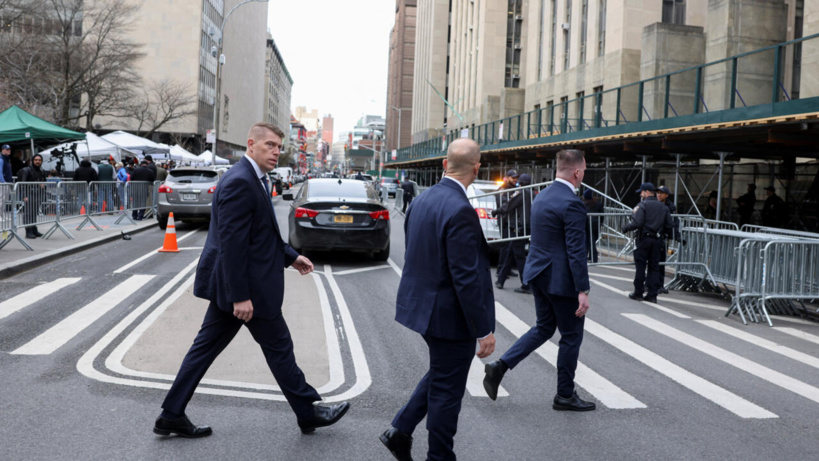 États-Unis: effervescence à New York avant la comparution historique de Trump devant la justice États-Unis: effervescence à New York avant la comparution historique de Trump devant la justice
