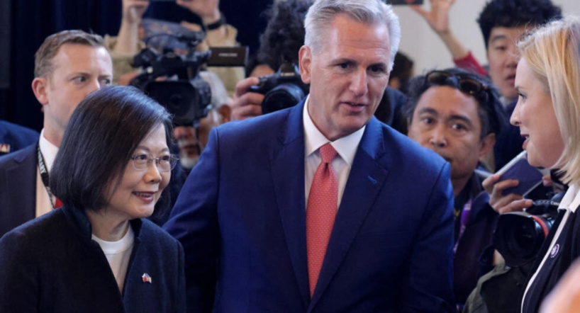 En Californie, la présidente taïwanaise salue le «soutien indéfectible» des États-Unis En Californie, la présidente taïwanaise salue le «soutien indéfectible» des États-Unis