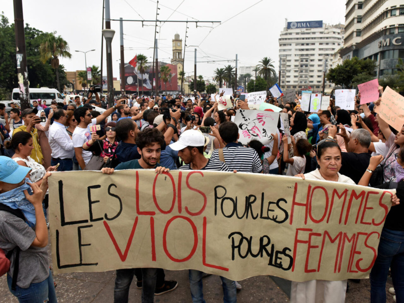Maroc: manifestation contre un jugement jugé «laxiste» à l'encontre de violeurs d'une fillette de 11 ans Maroc: manifestation contre un jugement jugé «laxiste» à l'encontre de violeurs d'une fillette de 11 ans