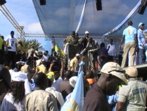 Images Meeting: Comment Wade est attendu sur la place de l'Obélisque 
