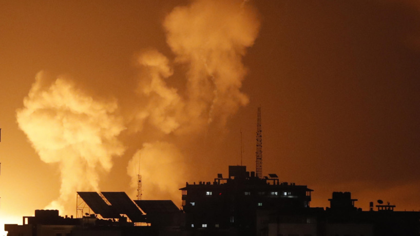 Attaqué à sa frontière nord, Israël riposte par des frappes sur Gaza et au Liban
