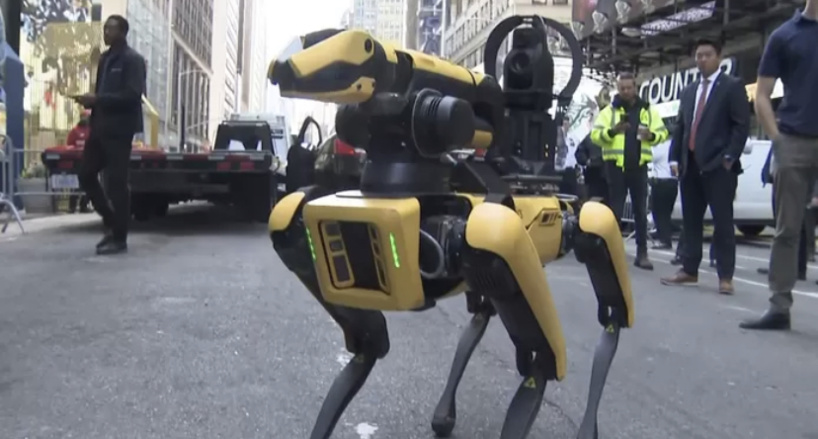 La police de New York dévoile de nouveaux "Digidogs”