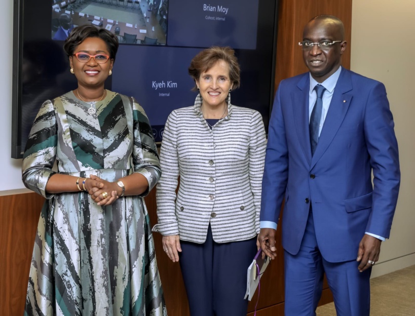 Assemblées annuelles FMI et Banque mondiale à Washington: les ministres Amadou Moustapha Ba et Oulimatou Sarr représentent le Gouvernement sénégalais Assemblées annuelles FMI et Banque mondiale à Washington: les ministres Amadou Moustapha Ba et Oulimatou Sarr représentent le Gouvernement sénégalais