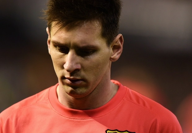 Barça: Messi touché par un projectile à Valence