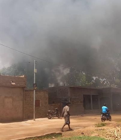 Bamako : un hélicoptère tombe sur une maison à Missabougou !