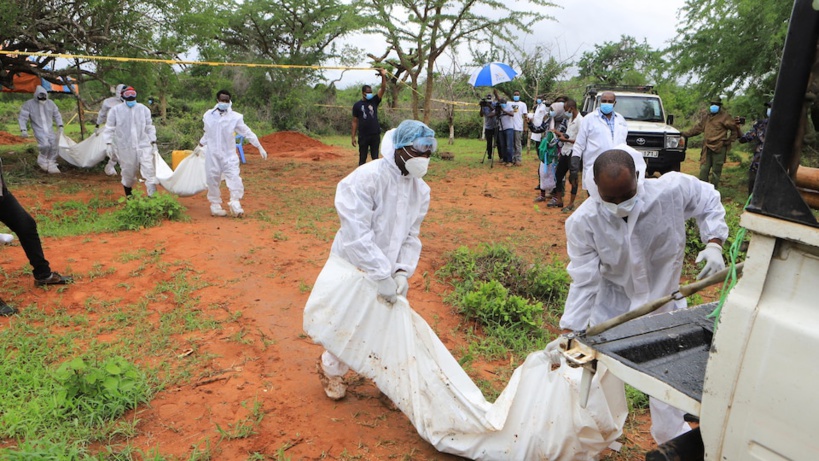 Kenya: 26 nouveaux corps de membres présumés d'une secte exhumés, 47 en trois jours