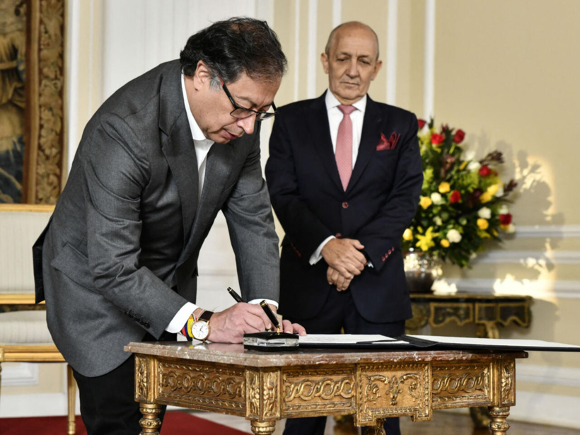 Colombie: le président Gustavo Petro remplace sept ministres de son gouvernement Colombie: le président Gustavo Petro remplace sept ministres de son gouvernement