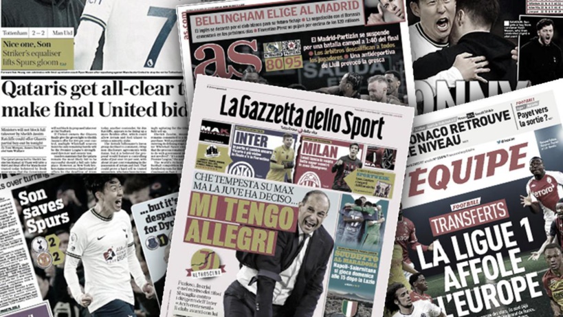 La Juventus a tranché pour l’avenir de Max Allegri, Newcastle terrorise toute l’Angleterre La Juventus a tranché pour l’avenir de Max Allegri, Newcastle terrorise toute l’Angleterre