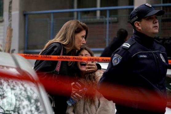 Fusillade dans une école à Serbie: le bilan grimpe à 9 morts