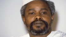 Hissène Habré, ici en janvier 1987 à Ndjamena, a été à la tête du Tchad de 1982 à 1990. AFP PHOTO