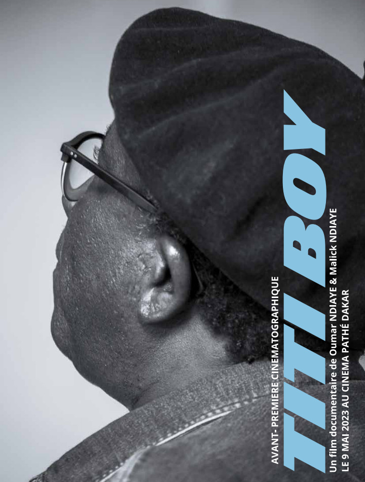 Le film documentaire "Titi Boy", consacré à la vie et à l'œuvre de Kalidou Kassé,  au Cinéma Pathé Dakar le 9 mai