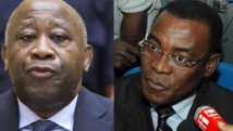 Le président ivoirien Laurent Gbagbo (g.), et le président du FPI, Pascal Affi N’Guessan (d.)