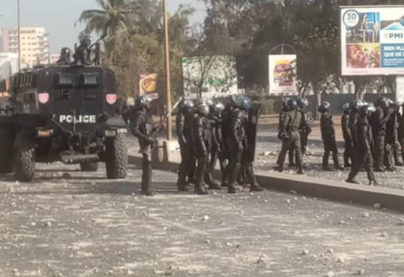 Ucad: affrontements entre étudiants et forces de l'ordre ce lundi matin