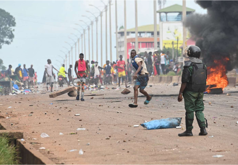 Guinée : Sept (7) morts par balle dans les manifestations anti-junte, selon l'opposition
