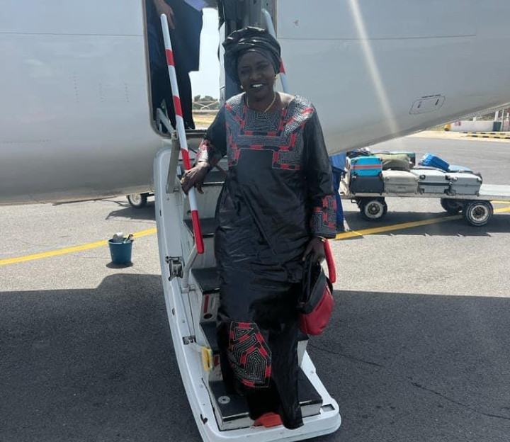 Mimi Touré est arrivée à Ziguinchor pour soutenir Sonko