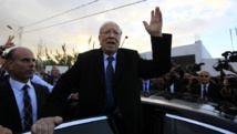 Beji Caïd Essebsi après avoir été voté à Tunis, le 21 décembre. REUTERS/Anis Mili