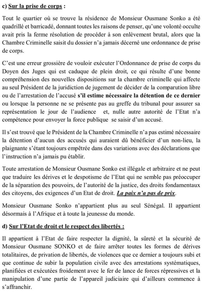 Me Clédor Ciré Ly revisite l’entretien de son client Sonko dans un document Me Clédor Ciré Ly revisite l’entretien de son client Sonko dans un document
