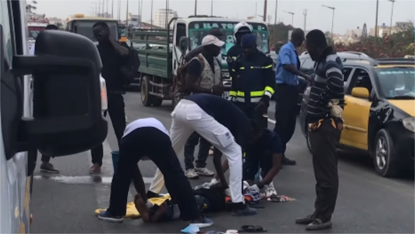 VDN: un conducteur de moto percute un piéton qui traversait VDN: un conducteur de moto percute un piéton qui traversait