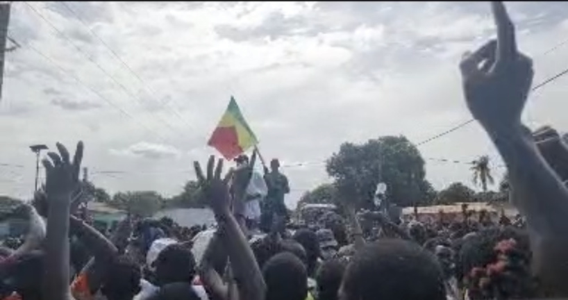 Caravane de la Liberté à Goudomp: Sonko affirme que dans 9 mois il va…. Caravane de la Liberté à Goudomp: Sonko affirme que dans 9 mois il va….