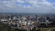Nairobi, la capitale du Kenya. AFP PHOTO / SIMON MAINA