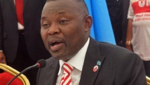 L'opposant Vital Kamerhe, leader de l'UNC, l'Union nationale pour la nation congolaise. AFP PHOTO/ ADIA TSHIPUKU
