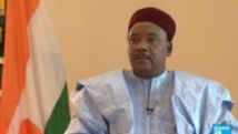 Mahamadou Issoufou, au palais de la présidence à Niamey, au Niger. France 24 Mahamadou Issoufou, au palais de la présidence à Niamey, au Niger. France 24