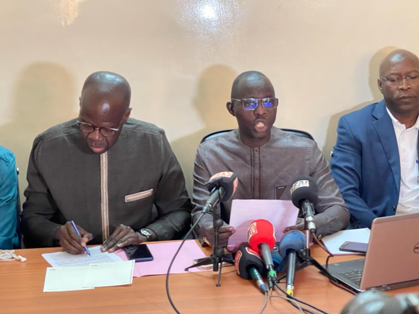 Education : des syndicalistes exigent l'annulation des sanctions à l'encontre de leurs collègues du lycée de Diouloulou Education : des syndicalistes exigent l'annulation des sanctions à l'encontre de leurs collègues du lycée de Diouloulou