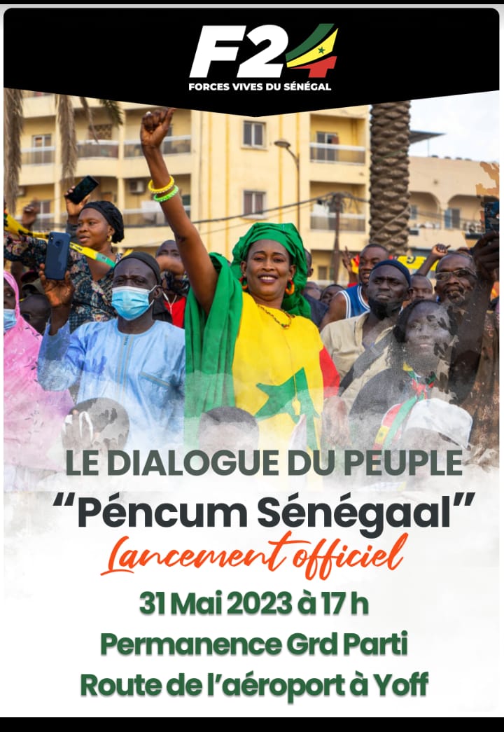 F24: « Le dialogue du peuple » va finalement se tenir à Yoff ce mercredi (document)
