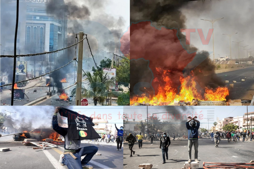 Condamnation de Sonko : reprises des manifestations ce vendredi dans plusieurs quartiers à Dakar 