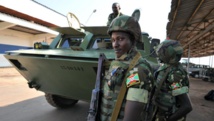 Eléments de l'armée burundaise. AFP PHOTO / SIA KAMBOU