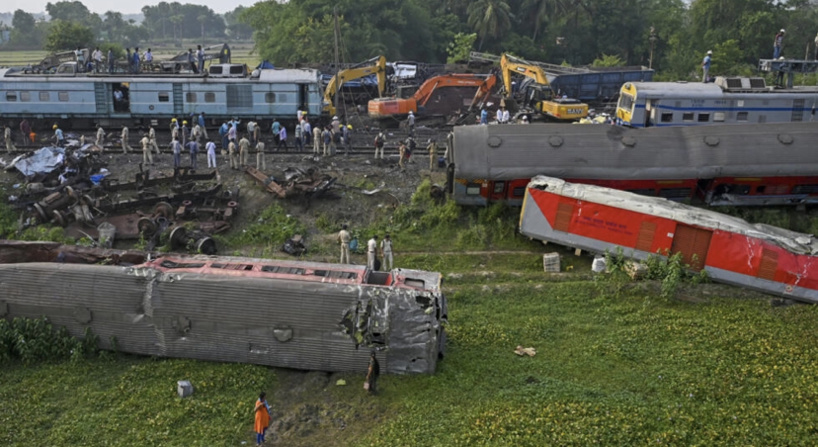 Inde : un problème de signalisation électronique à l'origine de la catastrophe ferroviaire Inde : un problème de signalisation électronique à l'origine de la catastrophe ferroviaire