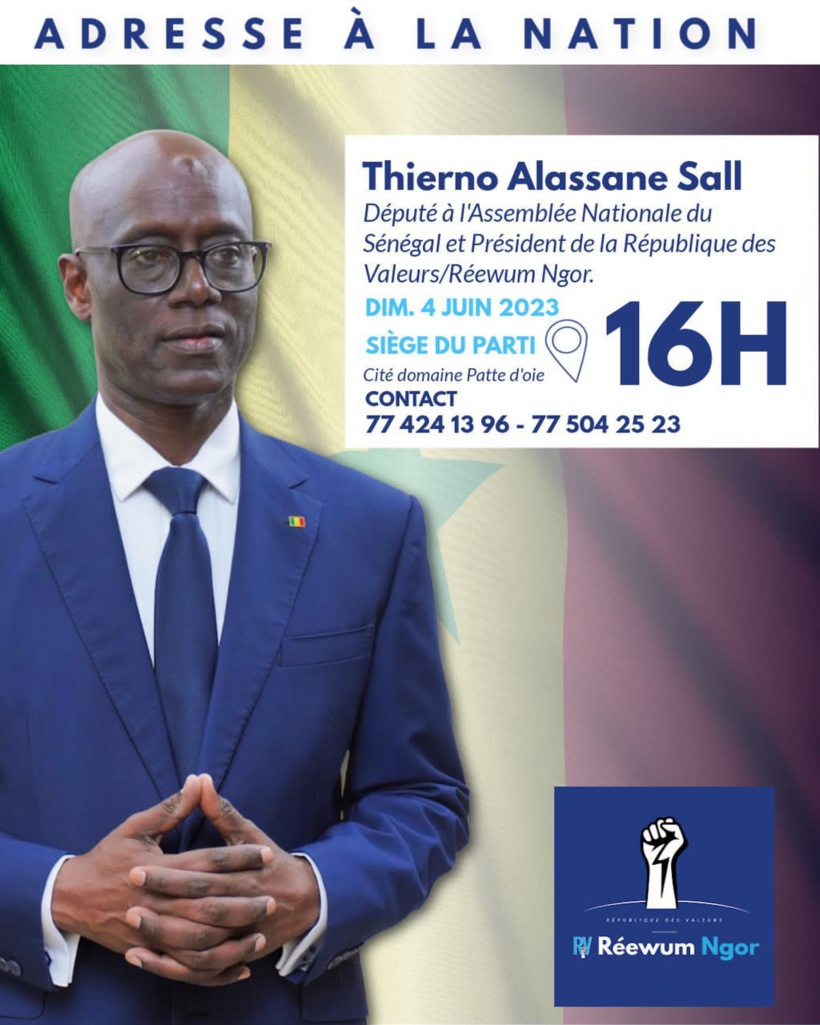 Thierno Alassane Sall face à la presse ce dimanche Thierno Alassane Sall face à la presse ce dimanche