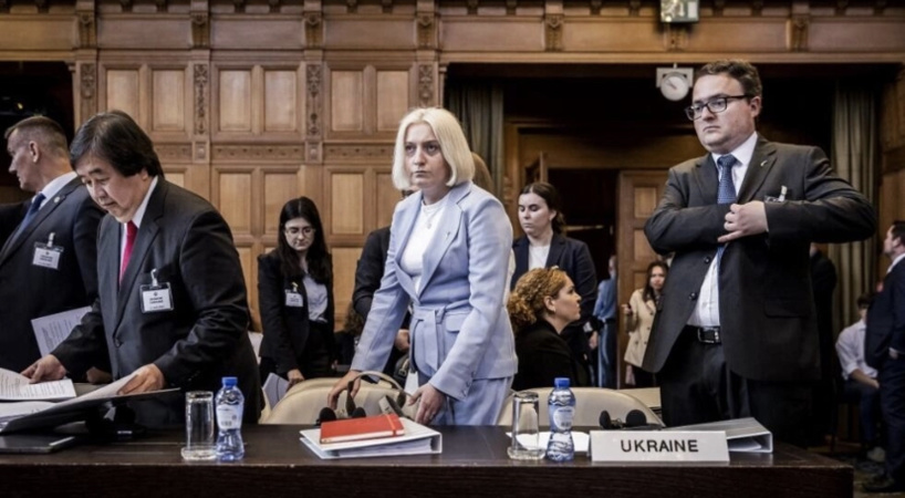 À la Cour internationale de justice, l'Ukraine charge la Russie À la Cour internationale de justice, l'Ukraine charge la Russie