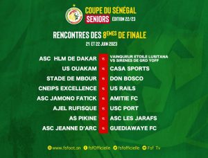 Coupe du Sénégal : AS Pikine-Jaraaf, choc des 8e de finale