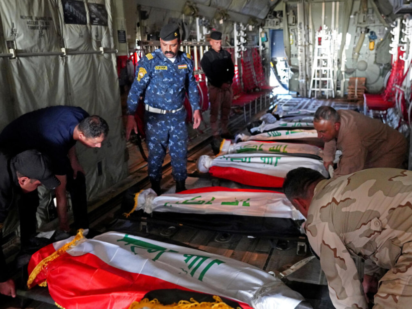 Irak: 3 soldats de l'armée irakienne, dont 2 officiers, tués et 4 autres blessés lors d'une attaque nocturne attribuée au groupe Etat islamique