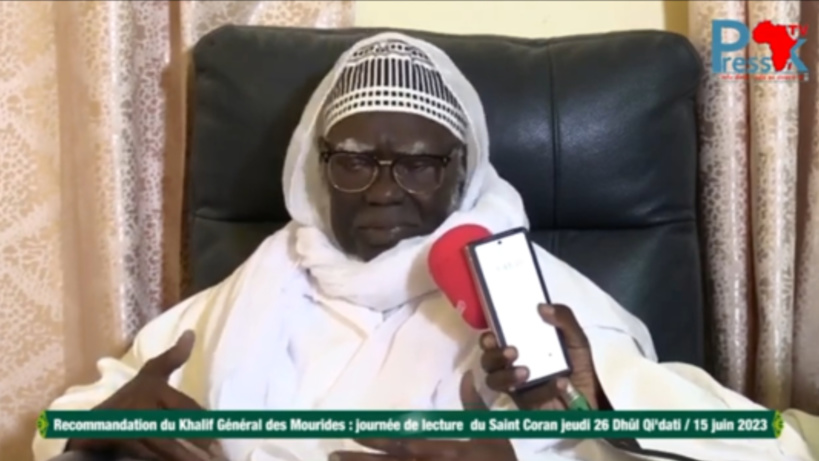 Tensions au Sénégal: les recommandations de Serigne Mountakha Tensions au Sénégal: les recommandations de Serigne Mountakha